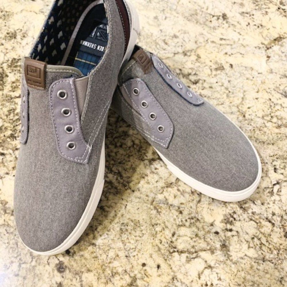 Ben Sherman Pete Laceless Sneaker- Gray